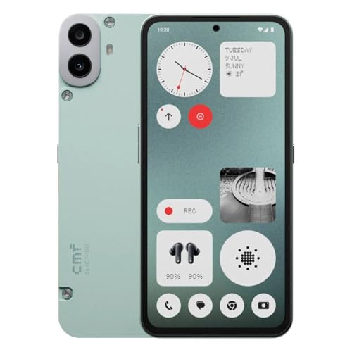 Image of LCD with Touch Screen Combo Folder for Nothing Phone 1 Only Mobile Display Combo Folder Fingerprint Not Working