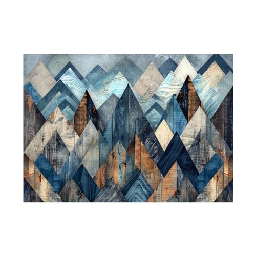 Décoration murale montagne sur toile géante 80x120cm esthétique pure