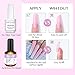 SAVILAND Acrylic Nail Kit with Drill: 15g Clear White Pink Acrylic Powder and Liquid Set Beginner Nail Kit with 100 Forms Brushes Primer Top Gel & Manicure Tools Kit for Extension 3D Carving Home DIY
