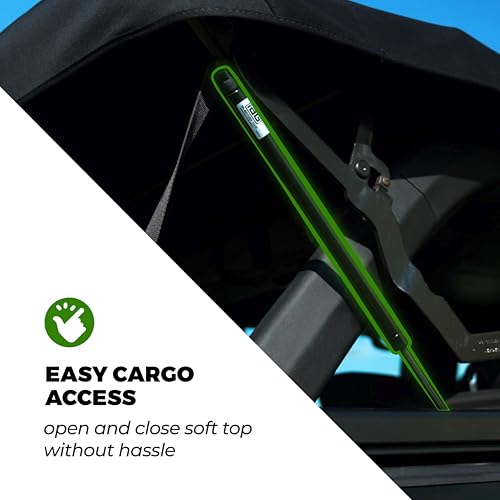 IAG V2 EZ-Lift Soft Top Assist Strut System for Ford Bronco 2021-2022 4 Door w/OEM soft top, Made in USA - Thumbnail 2