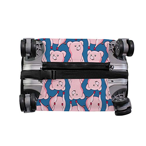 Housse de protection lavable pour valise à motif cochons - 5