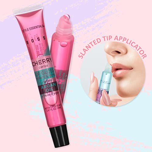 Expressions 12Pc Lip Gloss Lip Oil Collection – Lip Gloss Tubes With Essential Oils, Moisturizing, Hydrating Lip Glosses, Lip Glow Oil, Hydrating Lip Balm #TOP2