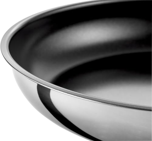 Foto von ZWILLING Core Bratpfannen-Set, 3-teilig (20 cm + 24 cm + 28 cm), Keramik-Antihaftbeschichtung, Induktionsgeeignet, Edelstahl