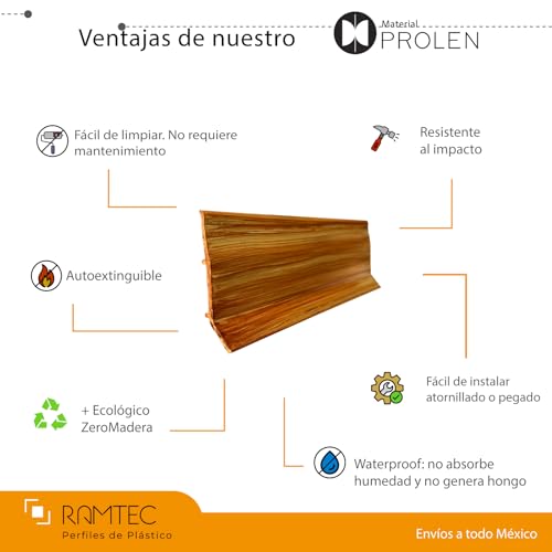 Opiniones y reviews de Zoclos de madera para piso - cinco favoritos. 27 Imagen adicional