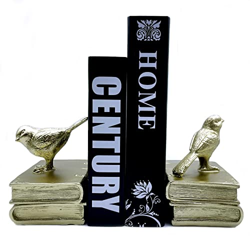 Bücherregal, Buchstützen, Buchstützen, Vintage-Design, Kunstharz, Buchstützen, Buchstützen, Buchstützen, Buchstützen, Buchstopper, 2 Stück Cover