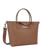 Lancaster Sac Cabas Main Maya Double Kba Cuir Moka, Marron, Taille unique