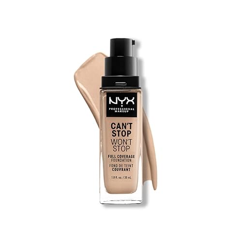 Miniatura 35 de NYX Professional Makeup Can't Stop Won't Stop - Cepillo para base de maquillaje