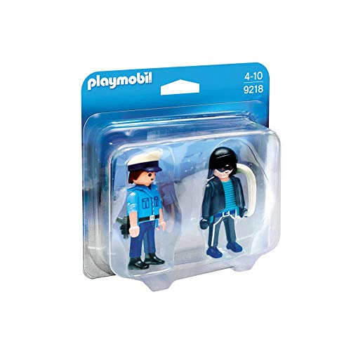 Playmobil 9218 - Bonecos Policia E Bandido