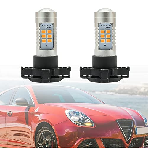 PY24W LED Ambre feux clignotant avant Alfa Romeo Giulietta Giulia Stelvio 4C