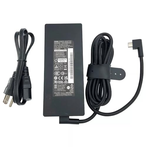 330W AC Adapter Charger Compatible for MSI Raider GE78HX 13VH 13VH-070US Power Cord