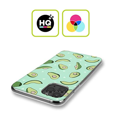 Head Case Designs Officially Licensed Andrea Lauren Design Avocado Food Pattern Soft Gel Case Compatible With Apple Iphone 5 / Iphone 5S / Iphone Se 2016 #TOP1
