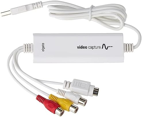 Elgato PC/Mac/iPhone Video Capture, Capture analog video (White)