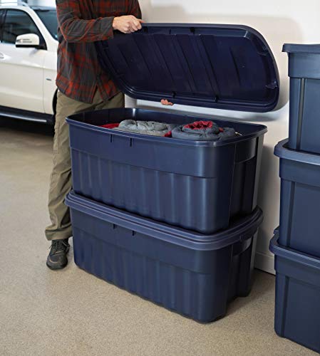 Rubbermaid 50 Gallon Roughneck️ Storage Tote Durable, Reusable, Plastic Storage Bin #TOP3