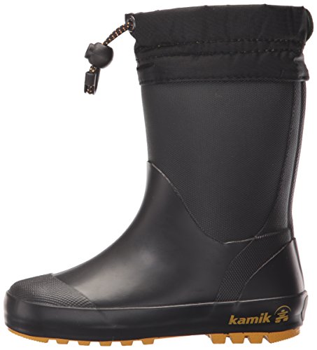 Kamik Unisex-Child Drizzly Snow Boot, Black, 5 Medium Us Toddler #TOP7