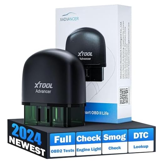 XTOOL Advancer AD20 Car Code Reader for Android/iOS/iPhone, Wireless OBD2 Scanner BT with I/M Readiness Smog Test, Check Engine Light On, EVAP Test, Upgraded Ver. of XTOOL AD10, Free Updates