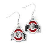 NCAA Ohio State Buckeyes Dangler Earrings