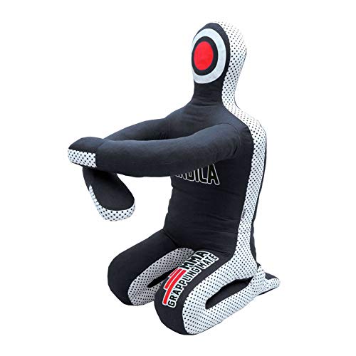 Grappling Dummy MMA Jiu Jitsu – Grappling Wrestling Dummy – Made from Durable Canvas Fabrics – MMA Dummy for Multiple Drills UNFILLED by Jendila - Used condition - US$46.45