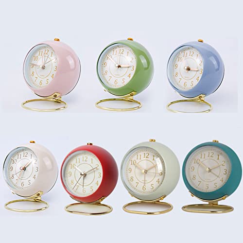 Relógio De Mesa Pequeno, Despertador De Cabeceira Clássico Silencioso Sem Tique-taque Despertador De