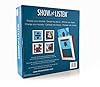 Show & Listen – Vinyl Record Display | 12″ LP Album Cover Display (Set of 4) White| Wall‑Mounted Flip Access #3