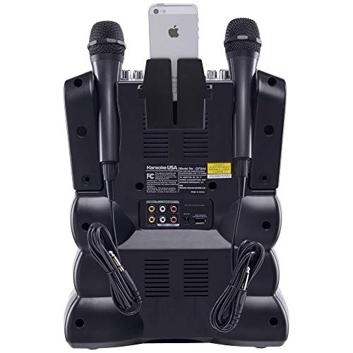 Karaoke Usa Karaoke System - Portable, Black (Gf844) #TOP2