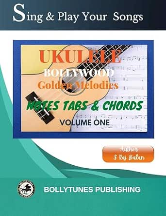 Bollywood Golden Melodies on Ukulele with Tab, Chords, Lyrics
