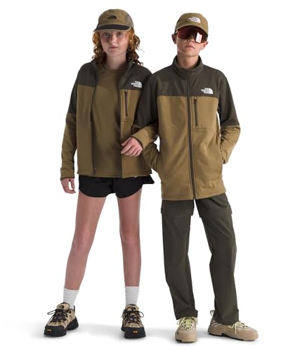 Veste randonnée enfant Teen Hike Midlayer Fz idéale pour le camping