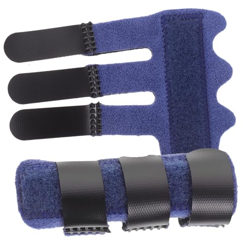 DEARMAMY 2pcs Finger Splint Wrap for Injury Support Durable Joint Fixing Band for Night Use for Outdoor Activities and Finger Rehabilitation