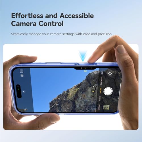 Image of REALCASE Stylish Silicone Back Cover Case for iPhone 16 Plus | Scratch Resistant Protective Crystal Clear Transparent Shock Proof Bumper Back Cover Case for iPhone 16 Plus