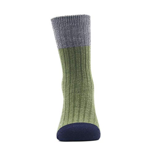 Little Boys Wool Socks Kids Winter Warm Crew Thermal Socks 6 Pack 3-5 Years #TOP2
