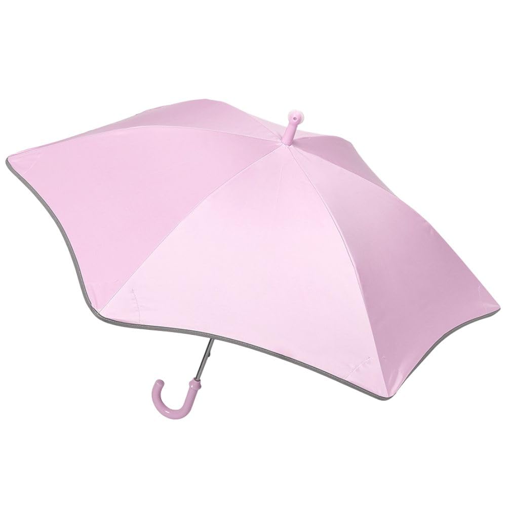 Photo 1 of **MISSING HANDLE* PALTIA Kids Umbrella with Rounded Tips and Reflective Trim (Pink)