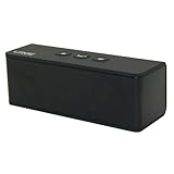 Urge Basics UG-SNDBRCKBLK Soundbrick Ultra Portable Bluetooth Stereo Speaker with Built-in Mic - Retail Packaging - Black