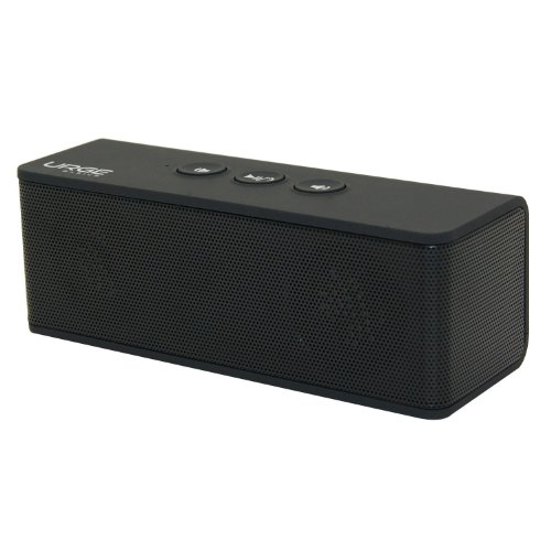 Urge Basics UG-SNDBRCKBLK Soundbrick Ultra Portable Bluetooth Stereo Speaker with Built-in Mic - Retail Packaging - Black