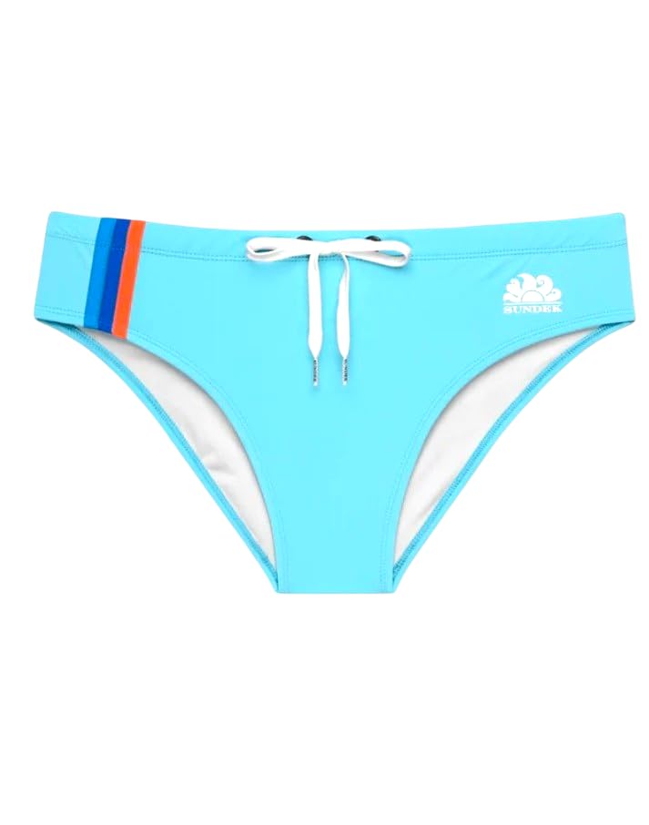 Slip da bagno da uomo con strisce tricolore by Sundek