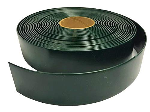Sunniland Patio Vinyl Strap Roll, Perfect for Patio Furniture, Pool, Lawn, Garden, Make Your Own Replacement Straps, 20 Free Fasteners, 2" Wide x 20' Length, Dark Green