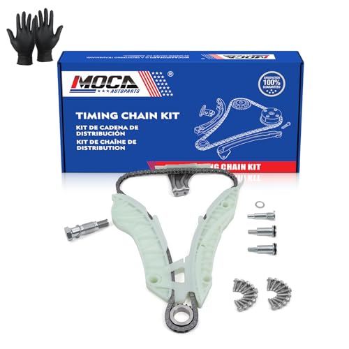 MOCA Engine Timing Chain Kit Fit 2007-2015 for Mini Cooper & 2011-2016 for Mini Cooper Countryman 1.6L & 2013-2016 for Paceman 1.6L