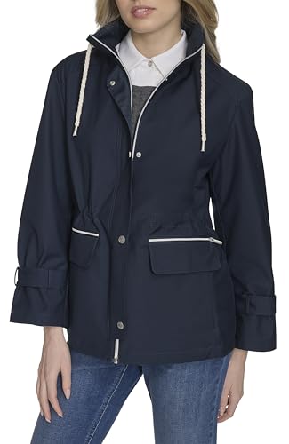 Cole Haan Outerwear rain jacket,NAVY,large