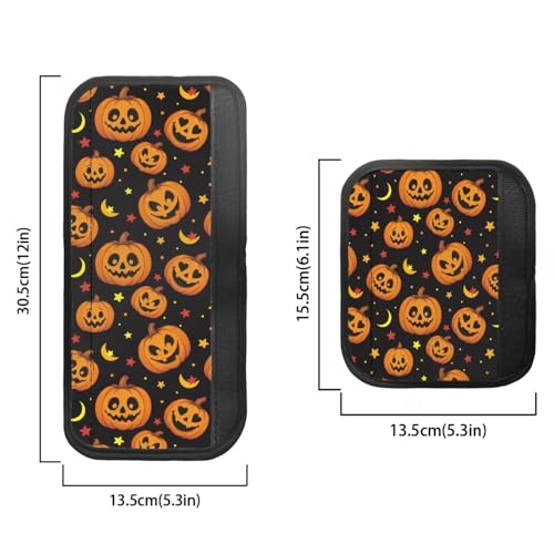 Image of 6Pcs Refrigerator Handle Covers Pumpkin Fridge Door Handle Protector Anti-Stain Anti-Fingerprint Protective Electrical Kitchen Appliances Gloves Kitchen Decor for Halloween