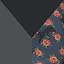 Black/Grey/Rose Panther Print