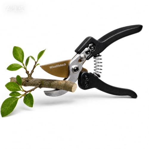 SK5 Bypass Pruning Shears, 8 Inch Garden Hand Pruners for Roses