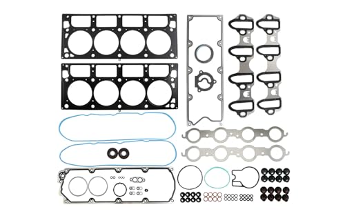 DETOTI Fit GM 6.0L V8 Vortec MLS Cylinder Head Gasket Set