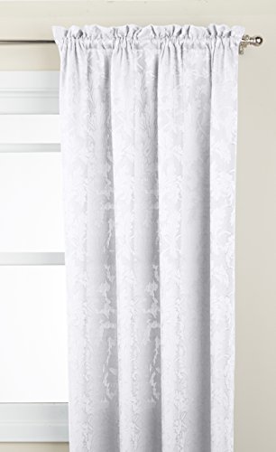 Lothringen Home Fashions Flora Fenster Vorhang Panel, weiß, 132,1 x 213,4 cm Cover