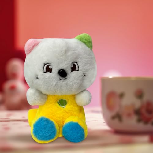 Image of ADORA Hooded Teddy Bear Soft Toy - Kawaii Plushie for Kids, Cute & Huggable Baby Plush Toy, Lovable Gift for Boys & Girls, Ideal for Birthdays & Special Occasions (Teddy Yellow White)