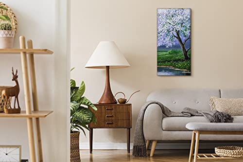 Horloge sur Toile Sans Tic-Tac Solution Calme pour Chambre - 4