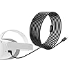 NEWZEROL In totaal 6 m / 20 ft type C stabiele datakabel compatibel met Quest/Quest 2 Link Steam VR, verlengkabel met…