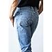 Kimes Ranch Men's James Casual Western Cowboy Mid-Low Rise Straight Fit & Straight Boot Leg Mid Wash Denim Jeans, 30W x 32L