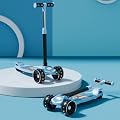 Lifelong Foldable Kids Kick Scooter with LED Wheels & Adjustable Height