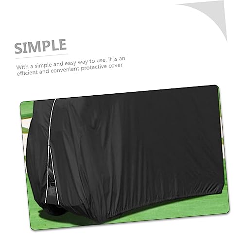ADOCARN Golf Cart Cover Protective Enclosure for Golf Carts for Outdoor Use Against Scratches and Dirt