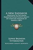 [(A New Endeavor: Dedicated to the Young Peoplea Acentsacentsa A-Acentsa Acentss Society of Christian Endeavor of America (1891))] [Author: Sophie Bronson Titterington] published on (September, 2010)