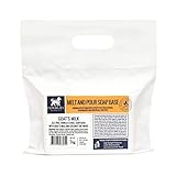 👏 So funktioniert´s: Verpackung mit einer Schere aufschneiden und den Inhalt entfernen. Das Produkt dann in kleinere Segmente schneiden um den Schmelzvorgang zu beschleunigen. Am besten im Doppelkessel schmelzen, ein Mikrowelle eignet sich aber auch. Fügen Sie Ihre Farbstoffe, Duftöle oder andere Zutaten hinzu. Die Seife in die Form gießen, der Seife Zeit lassen sich zu festigen und dann die Form entfernen. WARNUNG: Die Seifenbasis ist heiß wenn geschmolzen.