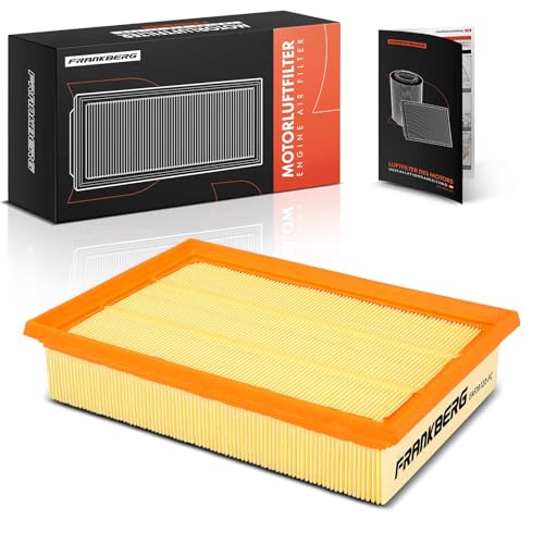 Frankberg Engine Air Filter Compatible with Focus C-Max DM2 Focus II DA DP HCP Focus II Cabriolet Focus II Box/Estate C30 533 S40 II 544 Replace# 3M51-9601-AA